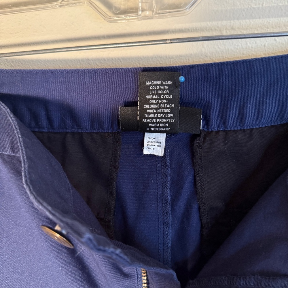 Navy Cuffed Jason Wu for Target Shorts Size 6 - Picture 6 of 12